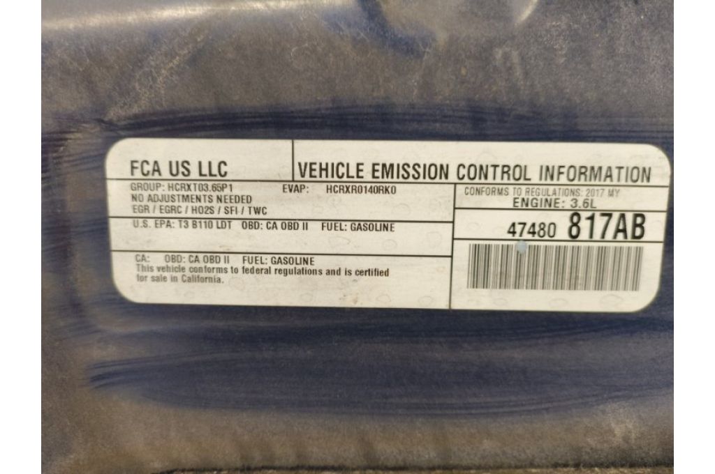 47480817AB | Maska CHRYSLER PACIFICA 16-20 (379243) - Zdjęcie 22