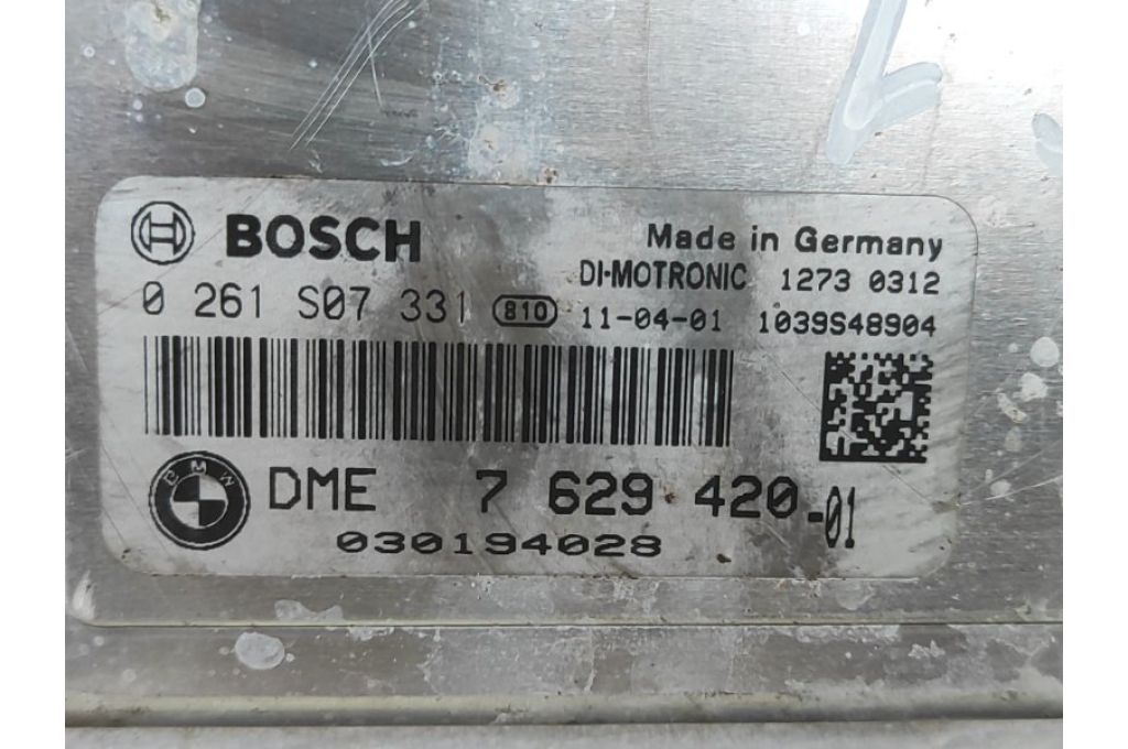 7629420 | Moduł sterowania silnikiem BMW 5 SERIES (F10) 11-13 (379361) - Zdjęcie 5