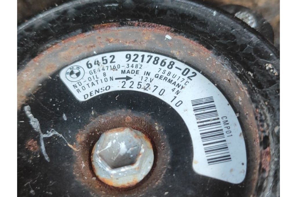 64529399060 | Kompresor klimatyzacji BMW 5 SERIES (F10) 11-13 (379364) - Zdjęcie 6