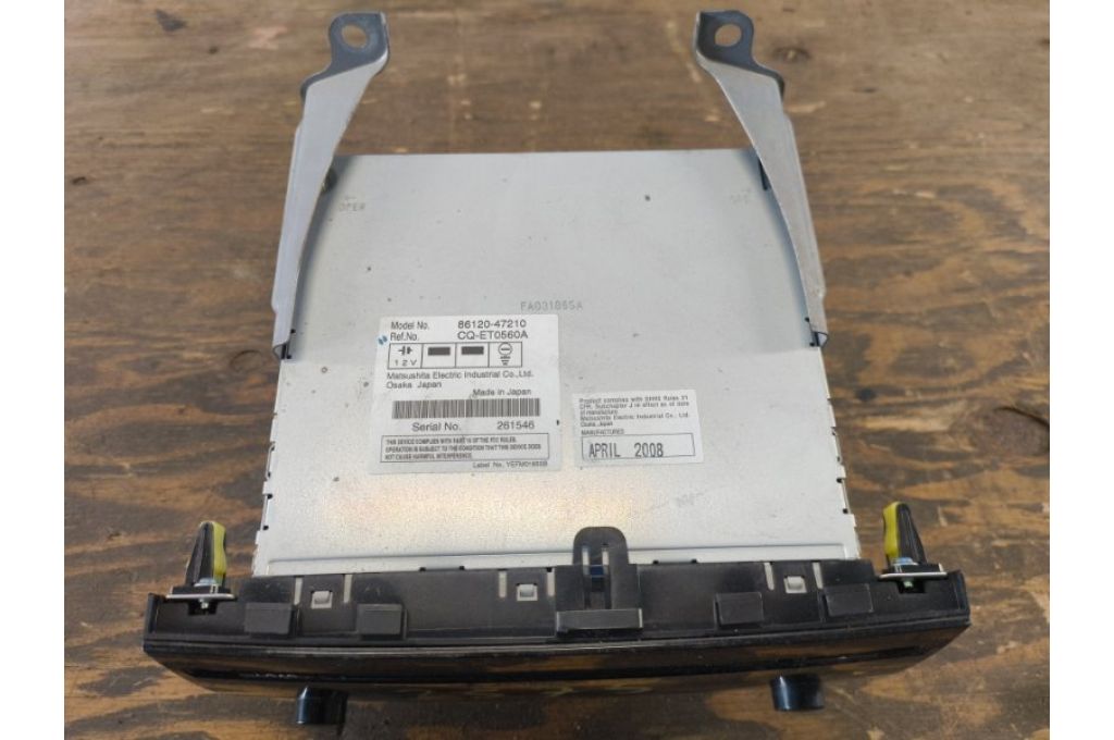86120-47210 | radio TOYOTA PRIUS - 20 03-11 (380226) - Zdjęcie 2