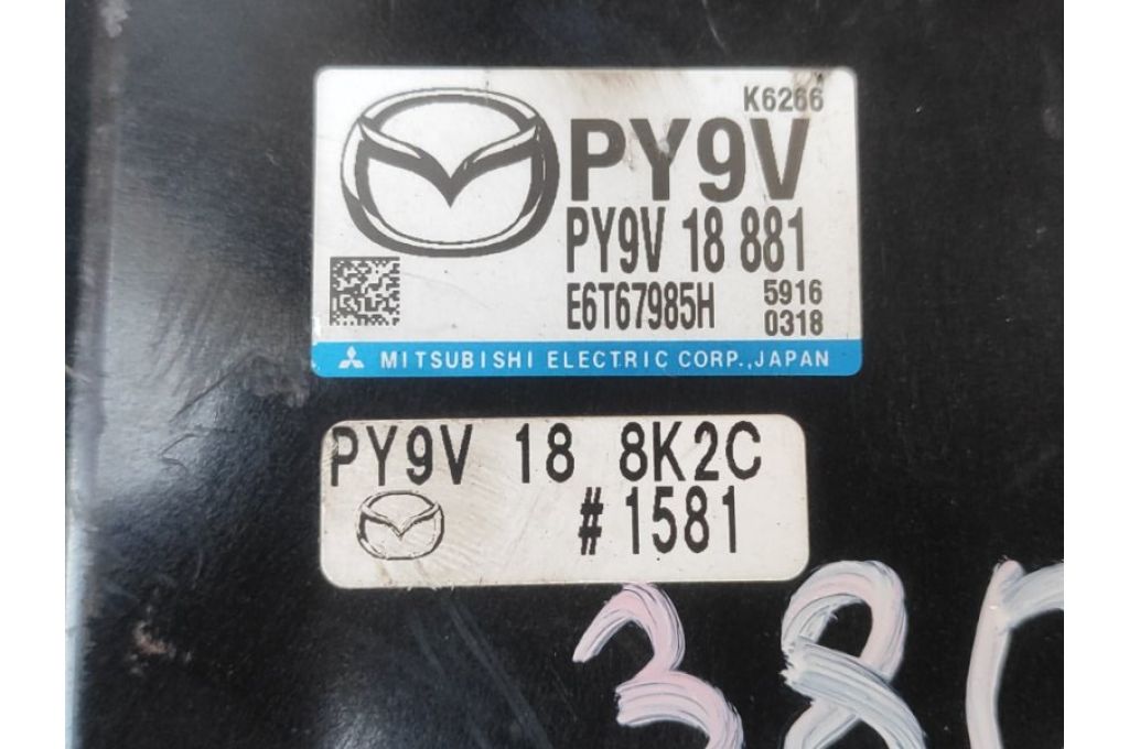 PY9V18881 | Moduł sterowania silnikiem MAZDA 6 GJ 12- (380228) - Zdjęcie 4