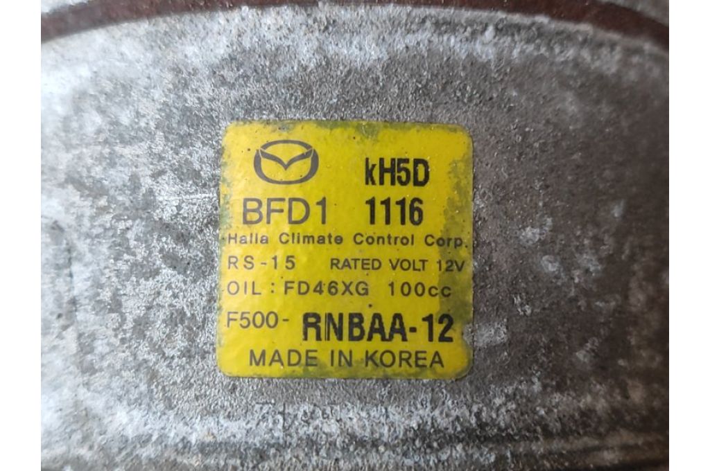 BFD1-61-450A | Kompresor klimatyzacji MAZDA 6 GJ 12- (380230) - Zdjęcie 5