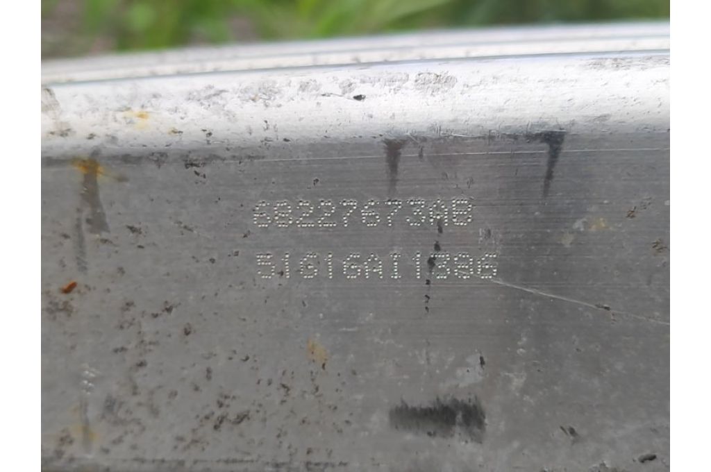 68227673AB | Wzmacniacz tylnego zderzaka CHRYSLER PACIFICA 16-20 (381101) - Zdjęcie 7