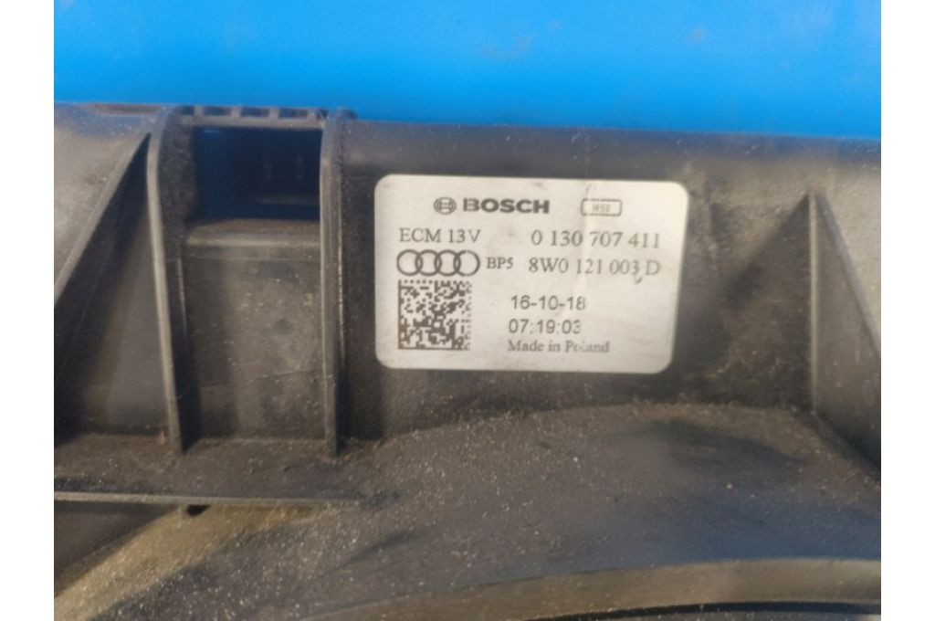 8W0 121 003 D | dyfuzor wentylatora chłodnicy głównej AUDI Q7 15-19 (381127) - Zdjęcie 6