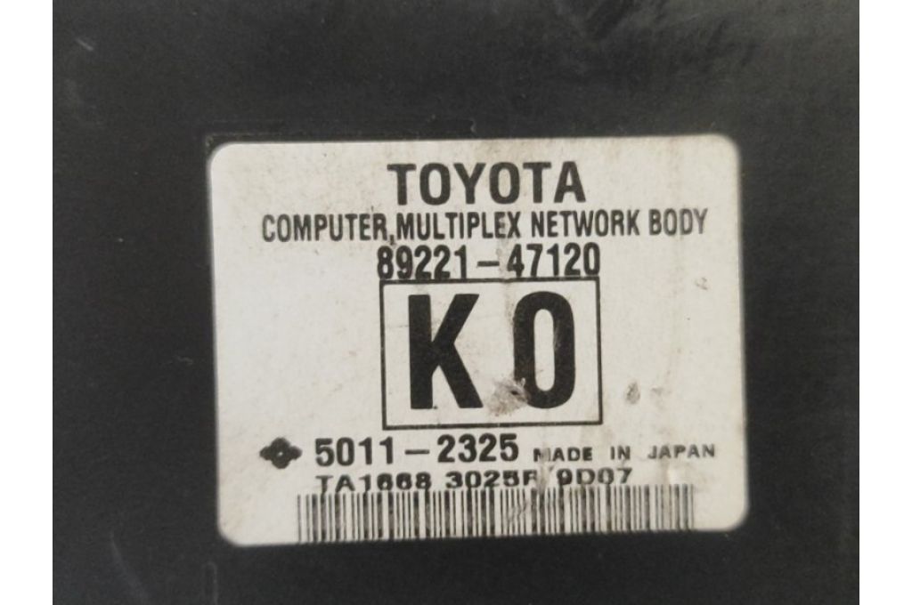 89221-47120 | Moduł elektroniczny TOYOTA PRIUS - 30 09-17 (381277) - Zdjęcie 7