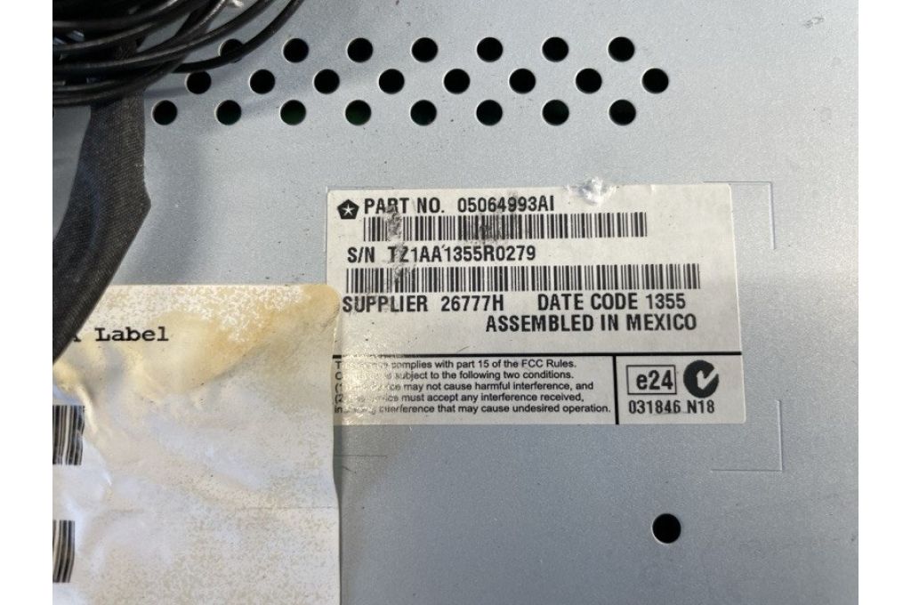 05064993AI | monitor DODGE JOURNEY 08-20 (381313) - Zdjęcie 8