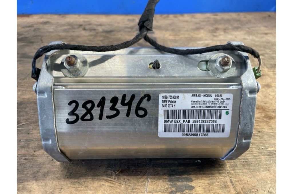 399138247051 | Poduszka powietrzna dla pasażera BMW 3 SERIES (E90-E93) 2005–2014 (381346) - Zdjęcie 3