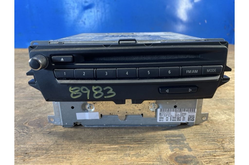 65129222863 | radio BMW 3 SERIES (E90-E93) 2005–2014 (381463)