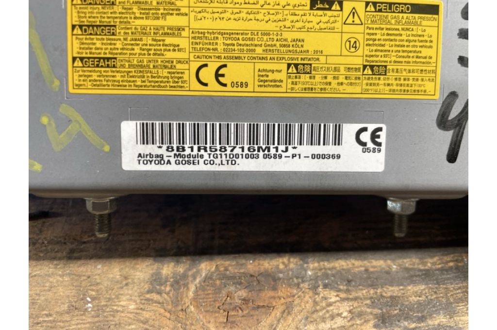 7390042031C0 | Poduszka powietrzna na kolana lew. TOYOTA RAV4 13-19 (381475) - Zdjęcie 4