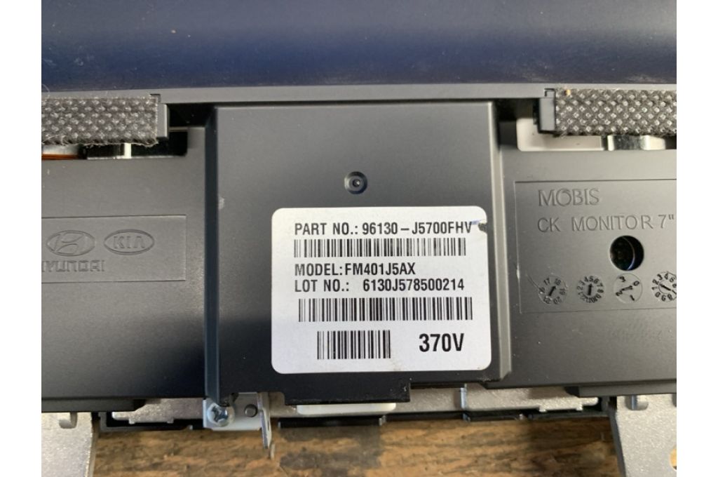 96130-J5700FHV | monitor KIA STINGER (CK) 17- (381544) - Zdjęcie 3