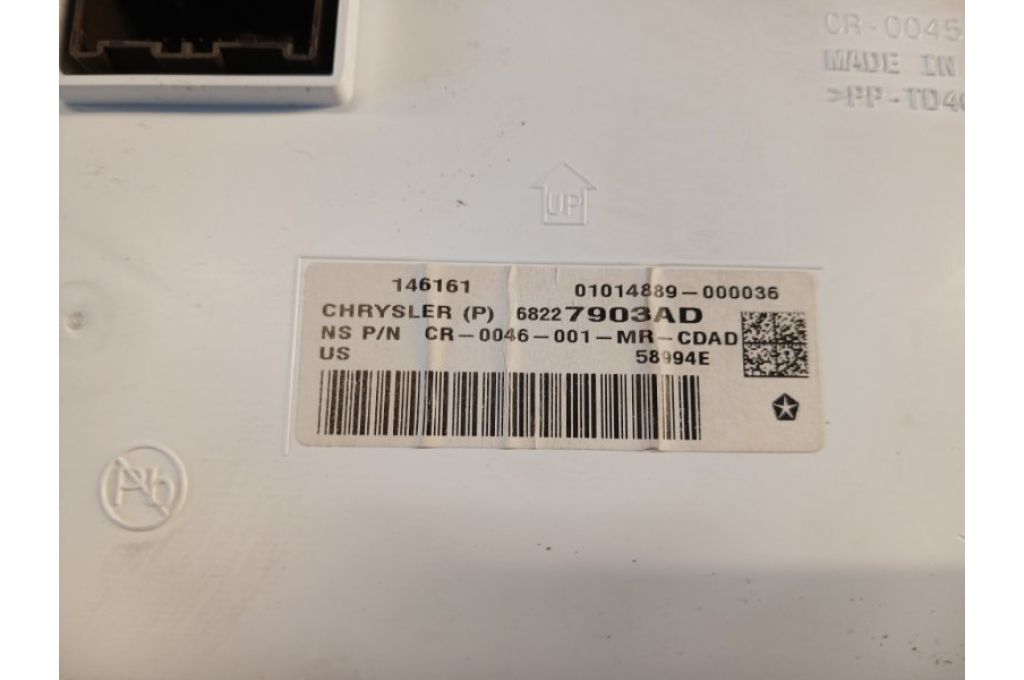 68227903AD | Tablica przyrządów CHRYSLER PACIFICA 16-20 (381639) - Zdjęcie 7