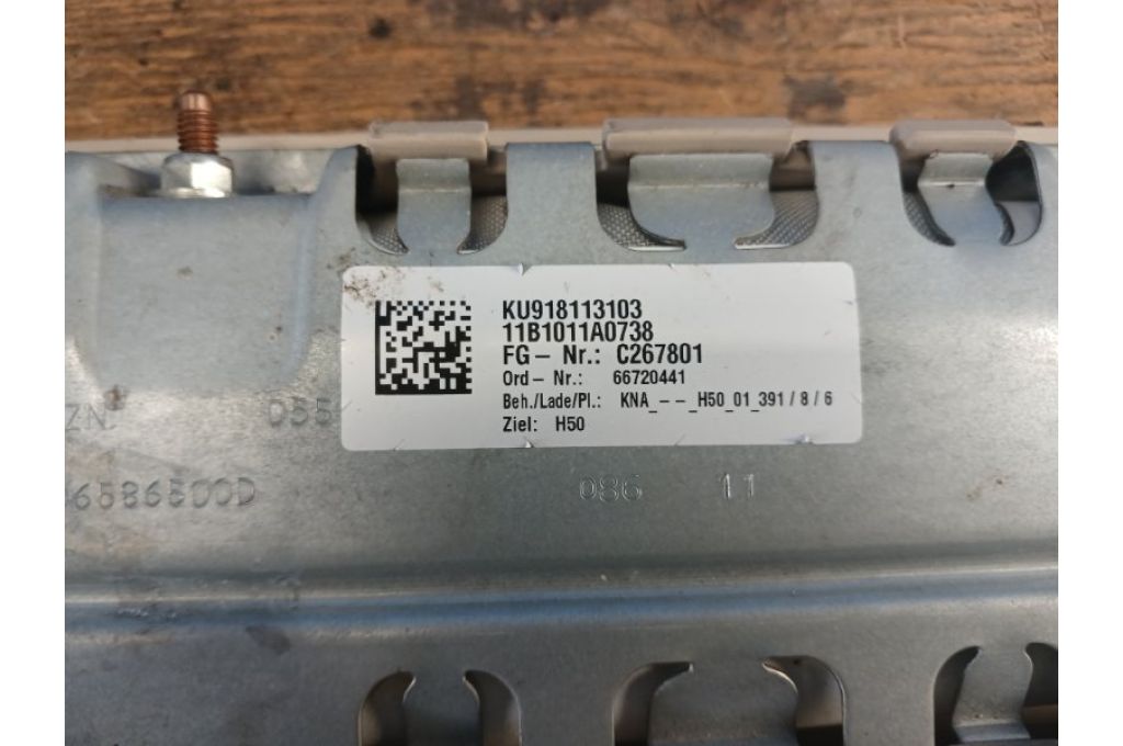 72129181131 | Poduszka powietrzna na kolana BMW 5 SERIES (F10) 11-13 (381658) - Zdjęcie 3