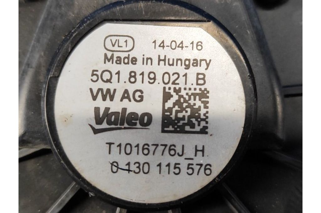 5Q1819021B | silnik nagrzewnicy AUDI A3 (8V) 12–17 (381701) - Zdjęcie 6