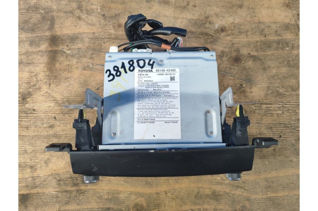 86140-42460 | radio TOYOTA RAV4 13-19 (381804) - Zdjęcie 2