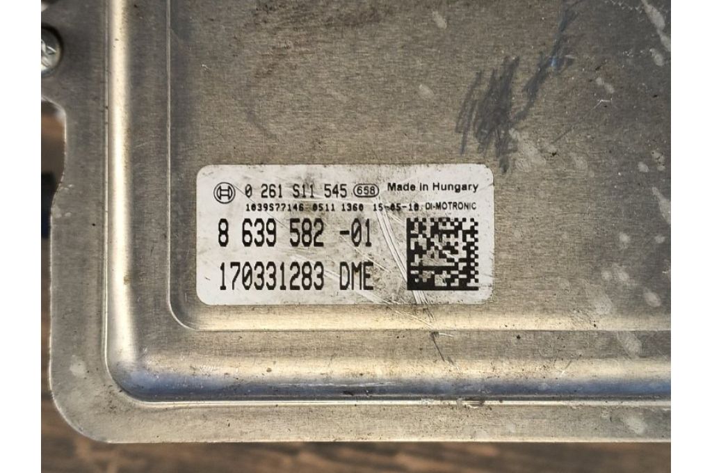 12148639582 | Moduł sterowania silnikiem BMW X5 (F15) 13-18 (382857) - Zdjęcie 3