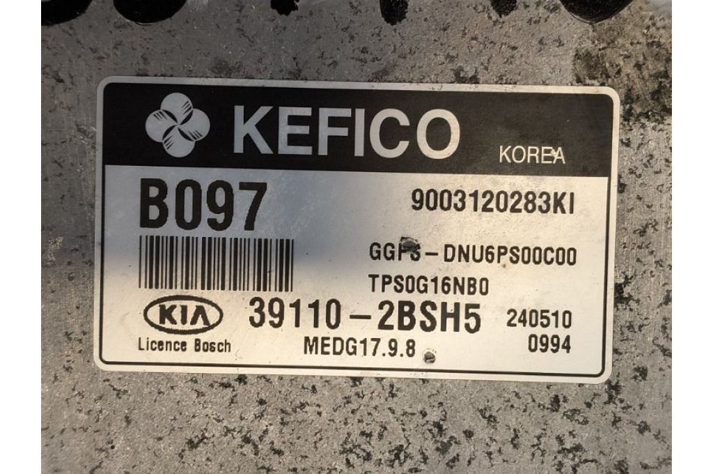 39110-2BSH5 | Moduł sterowania silnikiem KIA SOUL PS 13-19 (384116) - Zdjęcie 4