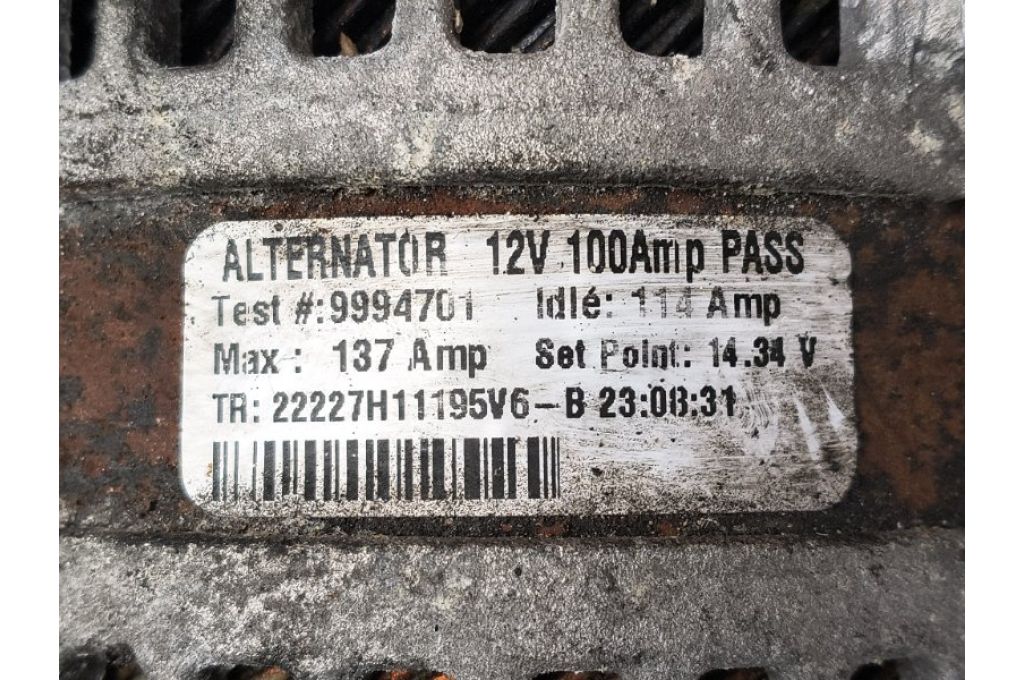 27060-0H100 | Alternator TOYOTA CAMRY 40 06-11 (384155) - Zdjęcie 4