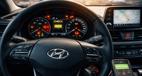 Hyundai i30 – kontrolki i opis deski rozdzielczej