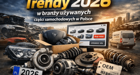 Trendy i nowości 2026 w branży używanych części samochodowych w Polsce