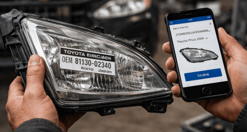 Jak dobrać części do Toyota po VIN i modelu