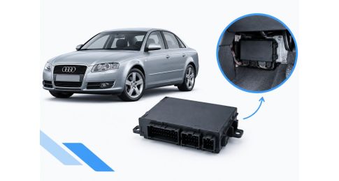 Audi A4 B7: moduł komfortu J393 - gdzie jest? Audi A4 B7: moduł komfortu J393 - gdzie jest?