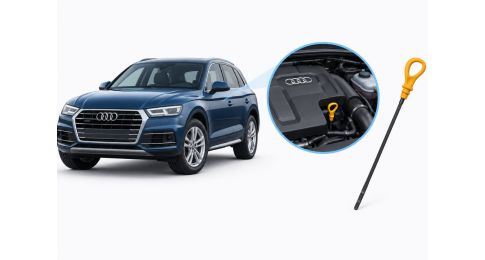 Gdzie jest bagnet oleju w Audi Q5 2.0 TDI?